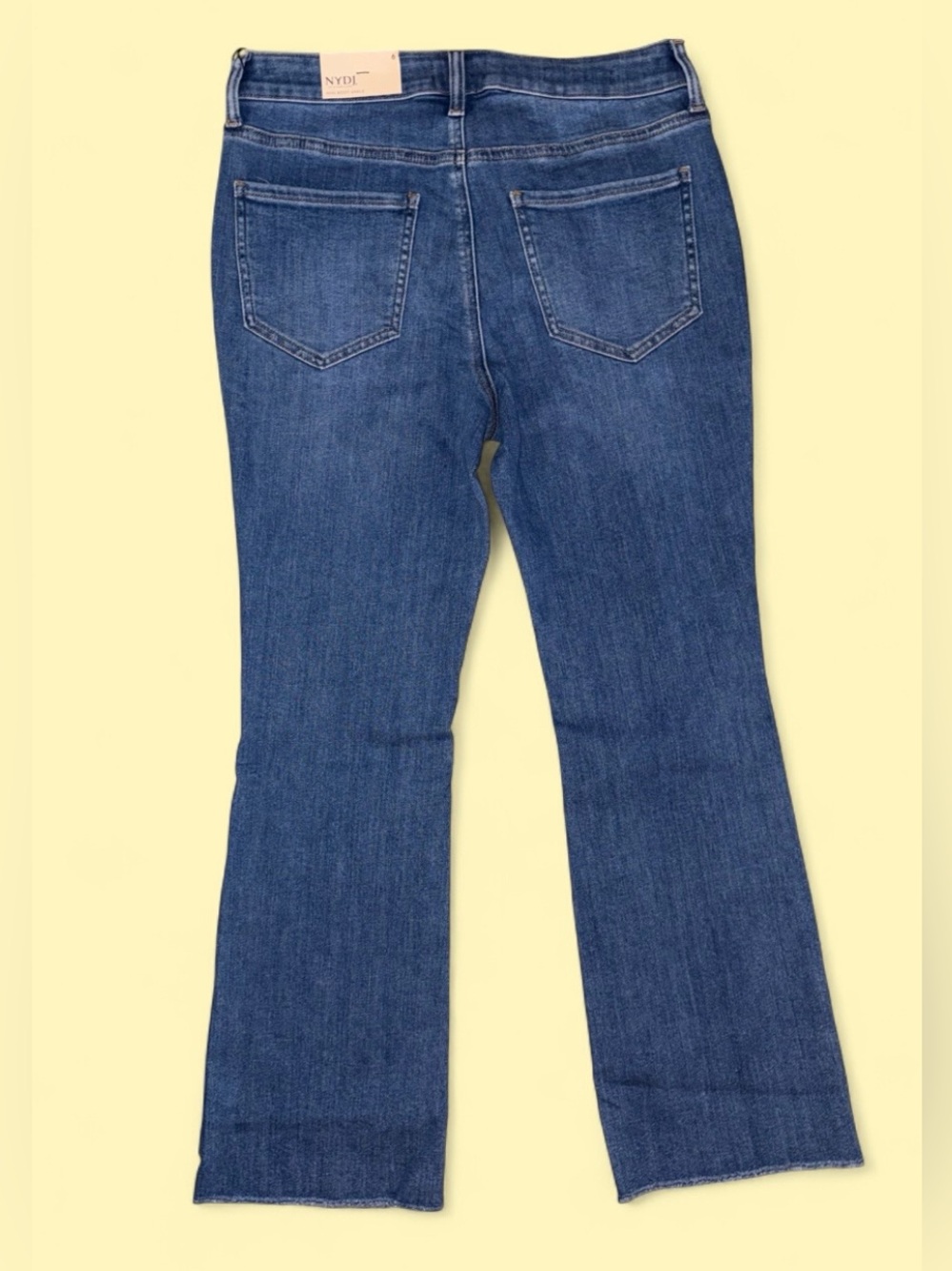 NYDJ Billie Mini Bootcut High Rise Ankle Jeans, NWT - Size 6 - Picture 2 of 9